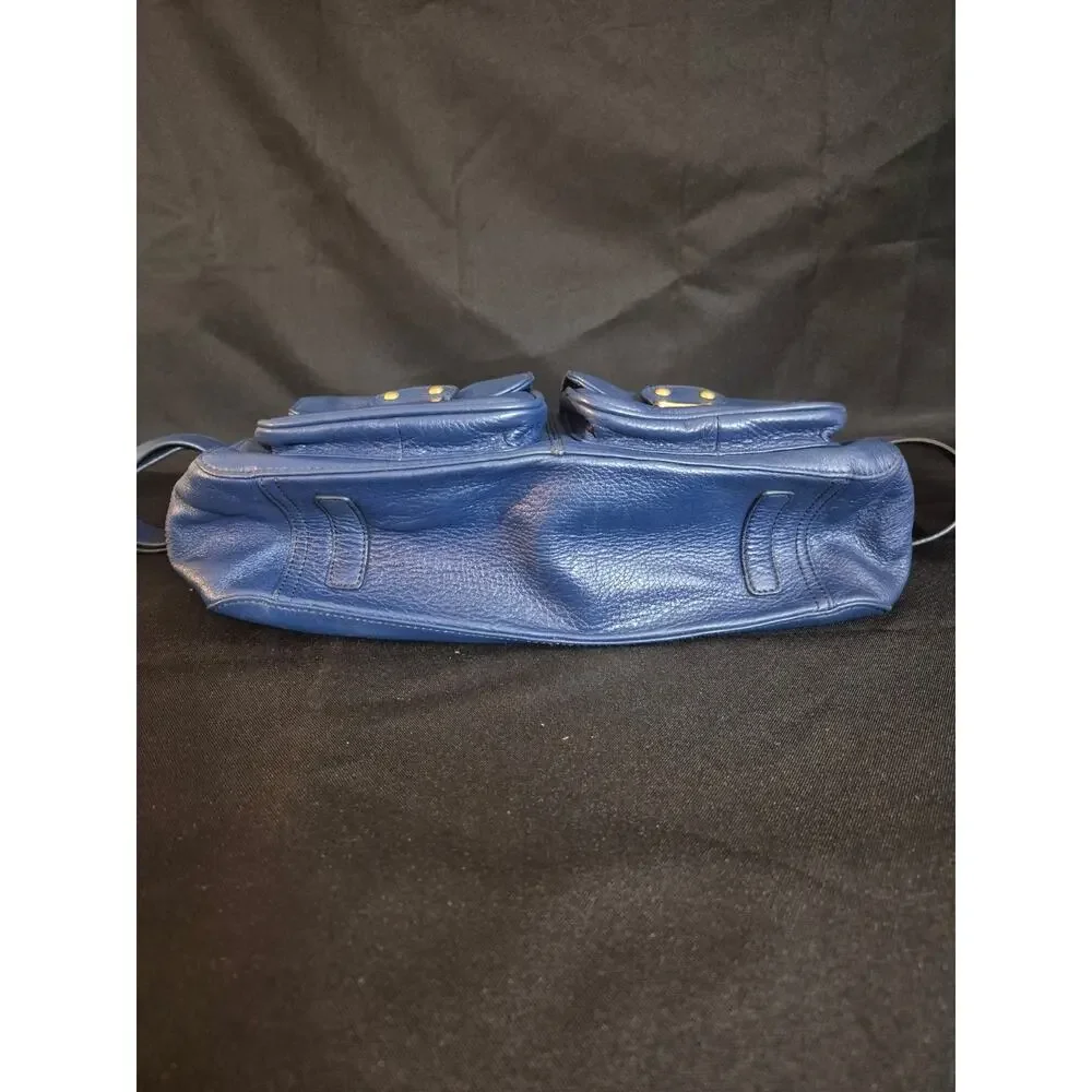 Hayden Harnett Leather Purse Blue Shoulder Bag, Handbag , Made In Brooklyn NY